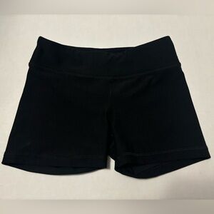 90 degree by reflex girls bike/cartwheel shorts black size